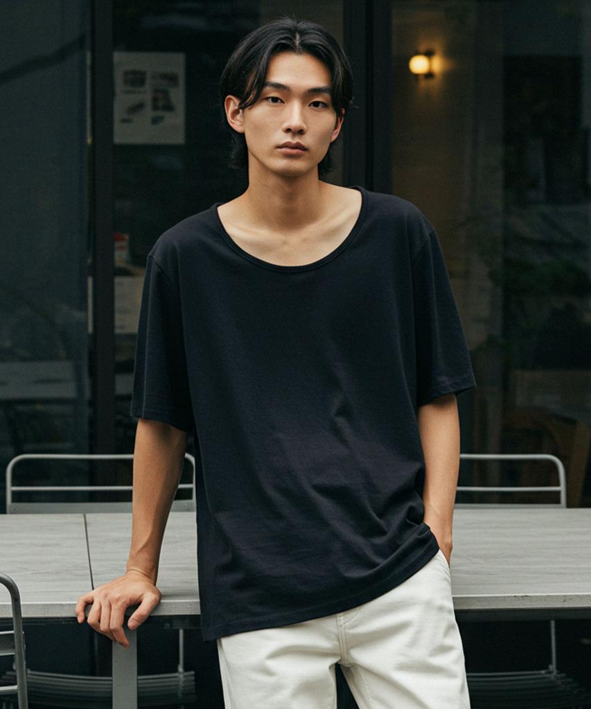 ZPLISH 2Pack [3Color] Tp U-Neck T-Shirt