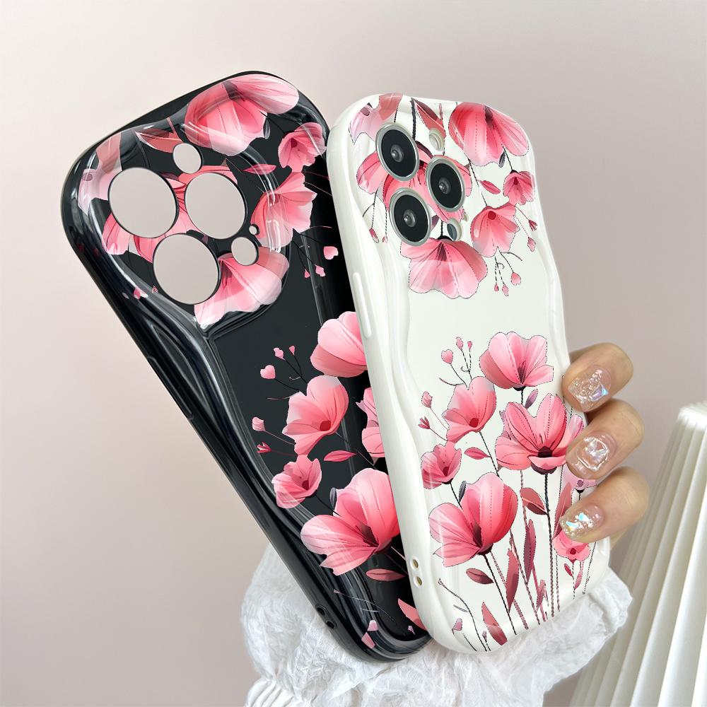 For Honor 90Lite X6B X8 Infinix Hot 30 40i 40Pro Smart8 Vivo V27 V29e V30e Moto G84 Fashion Girl Cream Texture Soft Silicone Full Lens Protect Casing