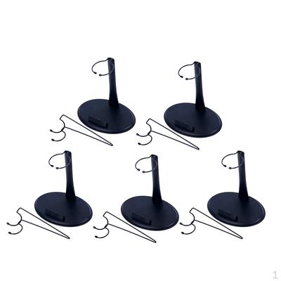 5 Pcs 1/6 Scale Display Stand Action Figurine Bracket +-Type