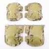 King Kong Knee and Elbow Pads Set: Military-Style Protective Gear for Cycling and Sports, 4-Piece Set