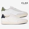 Clade Unisex White Leather Sneakers Sceu231dn00