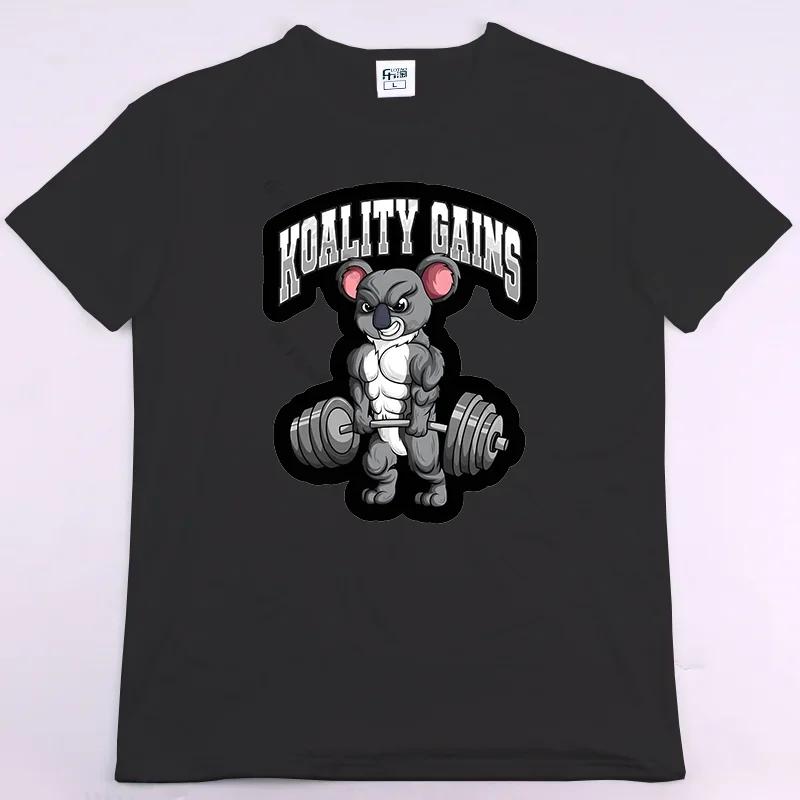 Letní móda Retro pánská anglická písmena těžké váhy 100% bavlna s kulatým výstřihem s potiskem Vysoce kvalitní neformální tričko Fitness Street