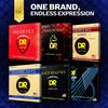 DR Strings Acoustic Guitar Strings DRAGON Phosphor Bronze SKIN+ DAP-12