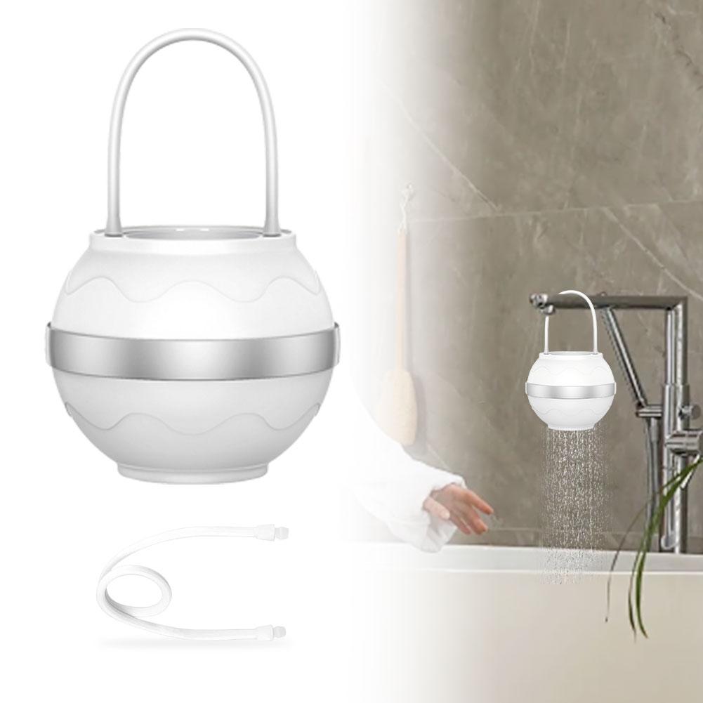 Badewasserfilter Entfernt Chlor Verbessert die Wasserqualität Badewasserfilter Badfilter für Wanne für Weichere und Gesündere Haut