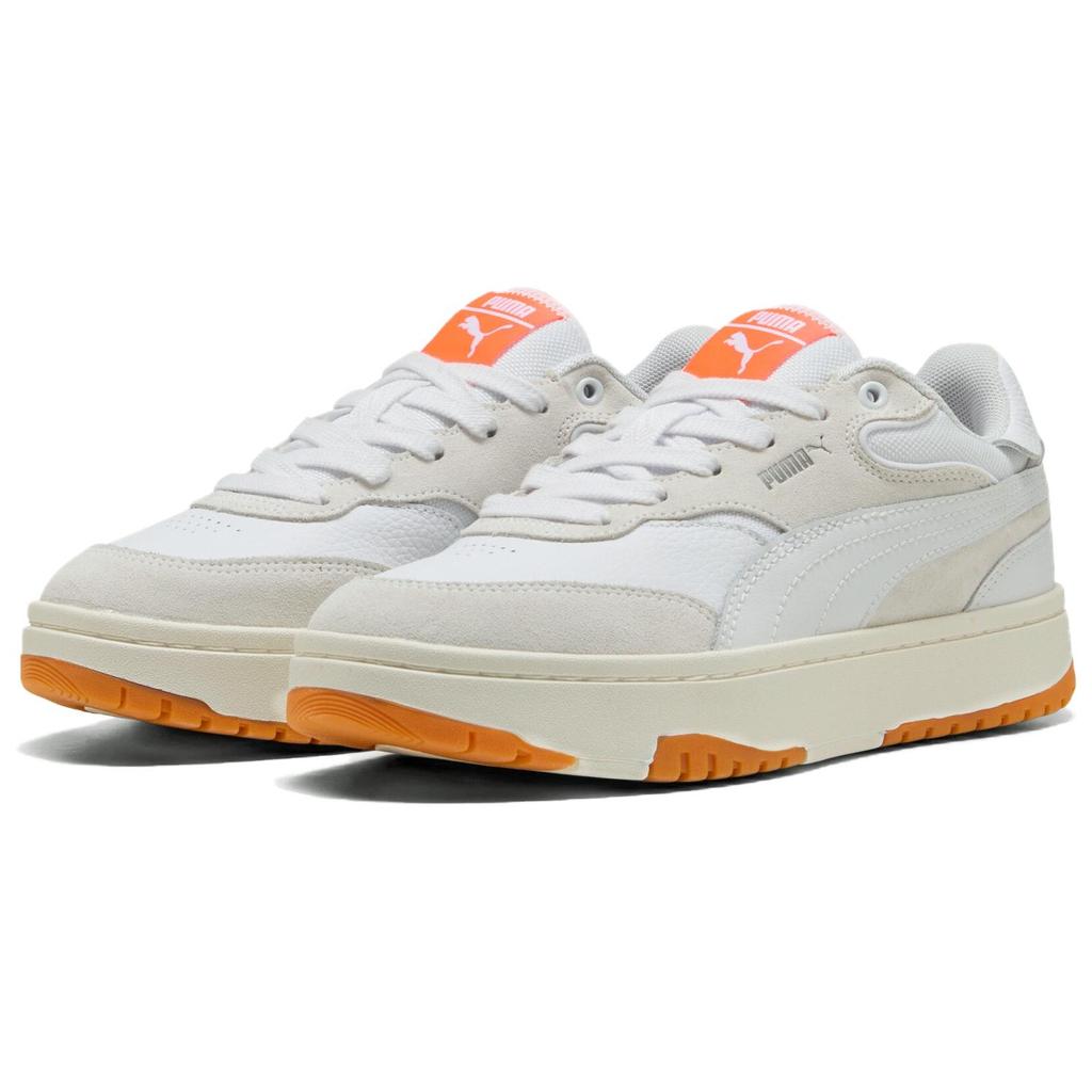 Puma Cali Comfortable Versatile Durable Low-Top Sneakers Women Sneakers Off-White 403614-01