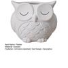 Cute Owl Planter Plant Pot with Drainage Hole Ceramic Decorative Planter for Succulents Small Aloe Home Office Desktop Decor