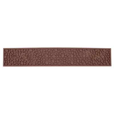Tapis de Bar à Café PVC Silicone Antidérapant Rectangulaire Résistant à la Chaleur Tapis d'Égouttage Comptoir de Café