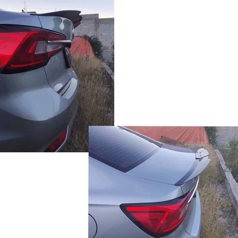 3 szt. Uniwersalny Uniwersalny Tylny Bagażnik Samochodowy Wysoki Ducktail Spoiler Bagażnika Skrzydło Do Renault Arkana Kia Forte Passat Ford Fiesta BMW F10 G30