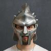 Casque de Gladiateur Romain Ancien Armure Spartiate Faite à la Main pour Cosplay, LARP, Reconstitutions Historiques Cadeau pour Collectionneurs