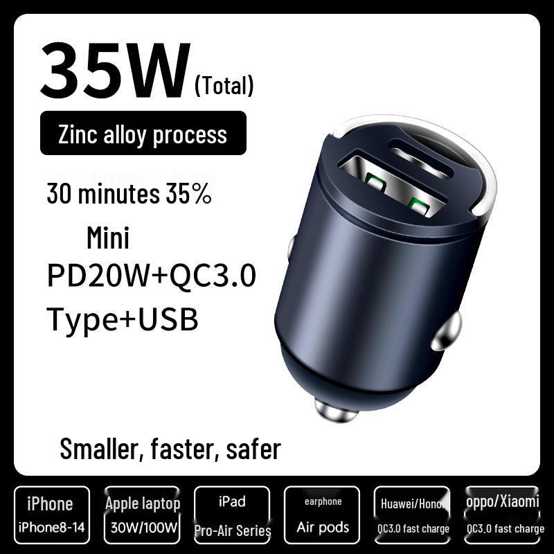 Fast Charging Car Charger for BMW Mini Cooper F56/F55 Cigarette Lighter Interior Accessories