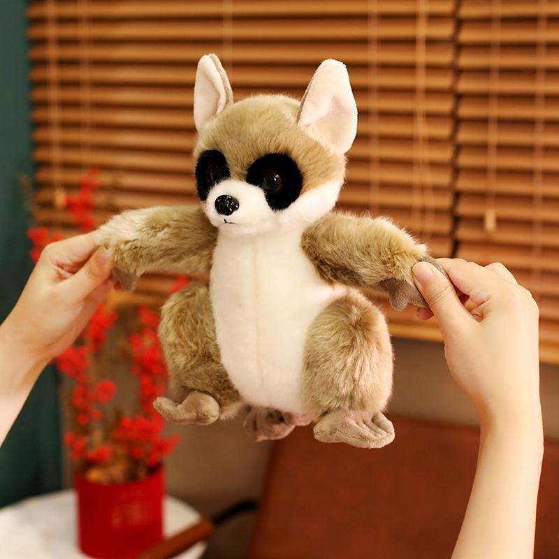 Simulation Wild Lemur Plush Toys Lovely Stuffed Animals Soft Realistic Monkey Plushies Doll Baby Accompany Pillow For Kids Gifts