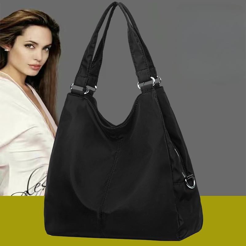 

1Pc New Casual Women Handbag Waterproof Nylon Shoulder Bag Fashion Design Good Quality Wear-resistant Big Tote Messenger Bags