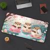 Otter Pink Style Pattern Mouse Pad Cute Desktop Decoration NonSlip And Waterproof Mouse Pad The Perfect Gift For Friends