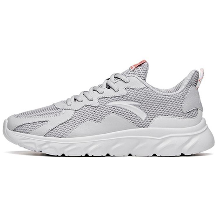 

New Anta Cushioning, Abrasion Resistant, Breathable, Lightweight Low Top Casual Shoes Men s Gray 912125570-1 43