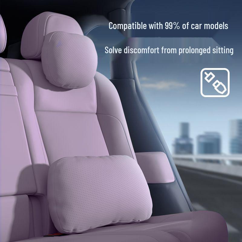 Deep Blue L06 Car Neck & Lumbar Support Headrest Pillow for Interior Modifications