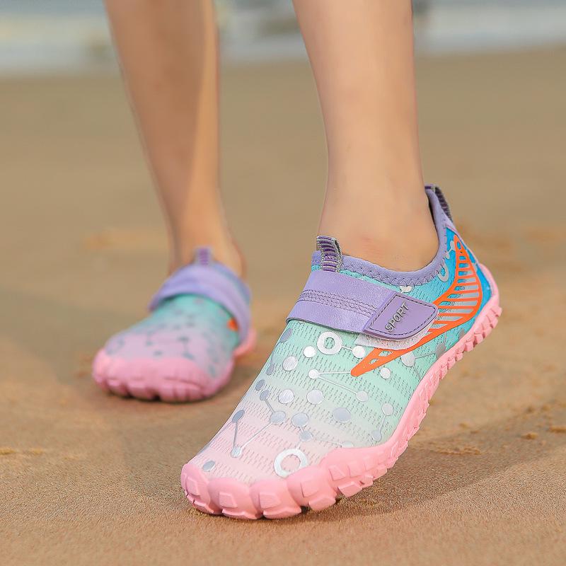 Women's and Men's Non-Slip Water Shoes: Wading, Diving, Snorkeling, Soft-Soled Swim Shoes, Children's River Tracing Footwear