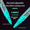 8 Colors/set Neon UV Fluorescent Acrylic Paint Pens, Paint Markers, Glow in The Dark Bright DIY Luminous Marker Pen Art Supplies