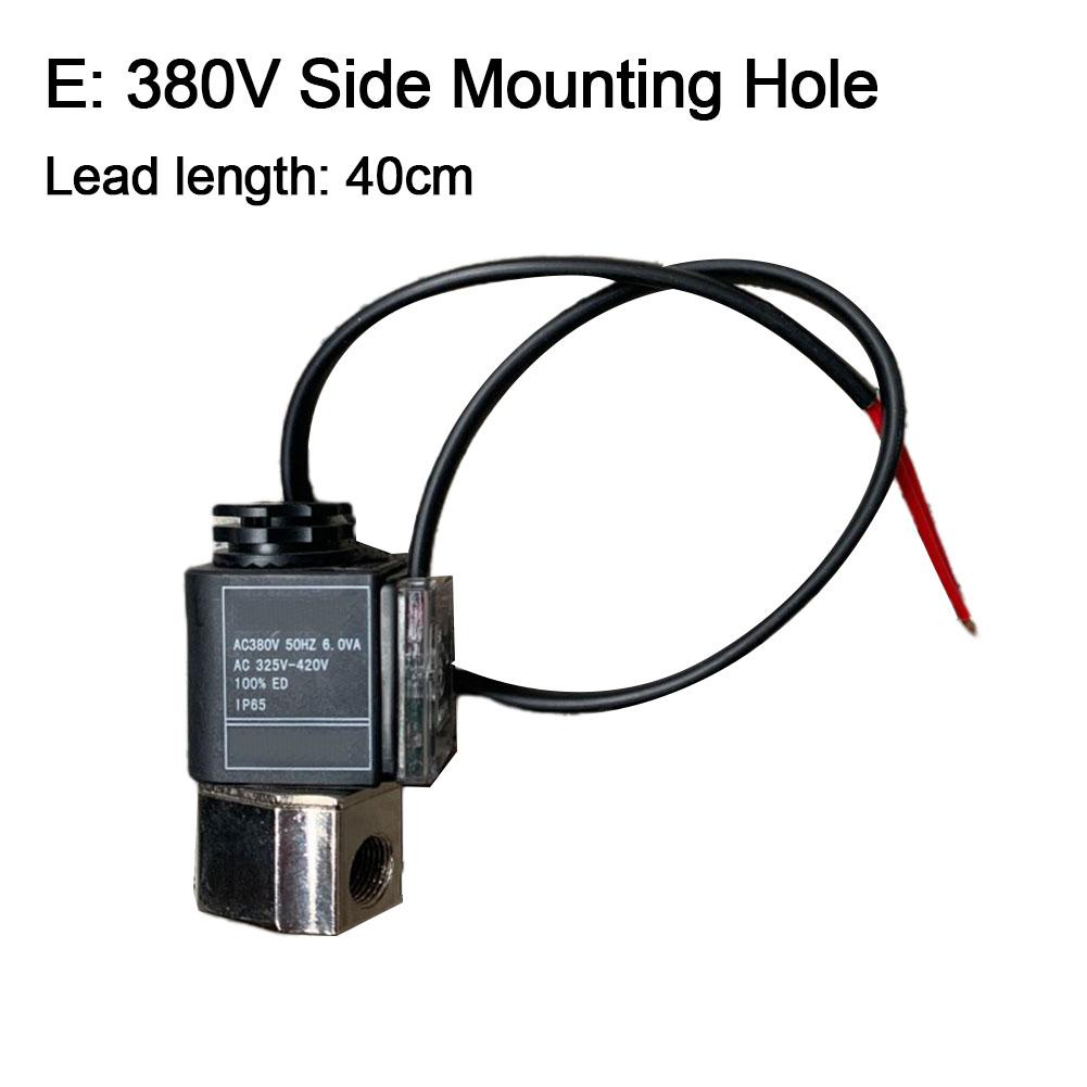 Check Valve Pneumatic System Wide Pressure Range Air Compressor Pump Coil Voltage Options Coil Voltage Options