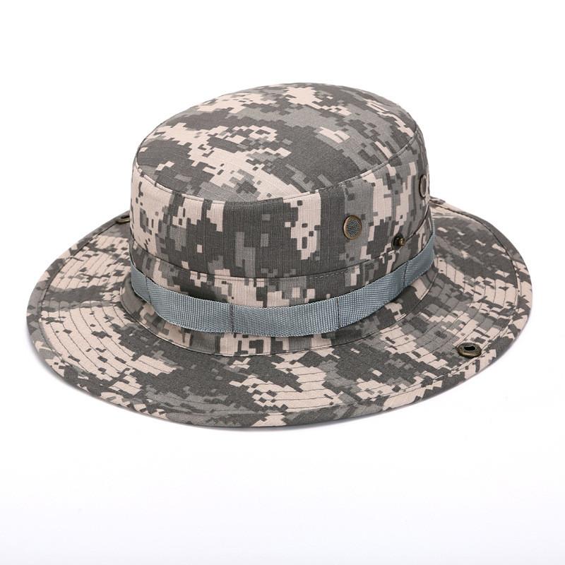 Camouflage Eimerhut Für Outdoor-Angeln Und Camping Sonnenschutz Mit Atmungsaktivem Stoff Für Männer Und Frauen