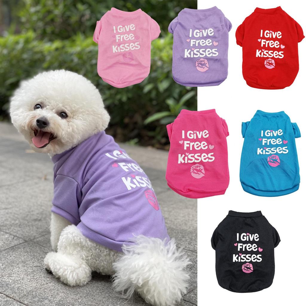Spring/Summer Dog Apparel: Pet Vest T-shirt for Dogs