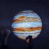 Usb Moon Earth Projection Atmosphere Light With 6 Films Starry Sky Lamp Night Light Bedroom Decoration Star Galaxy Projector