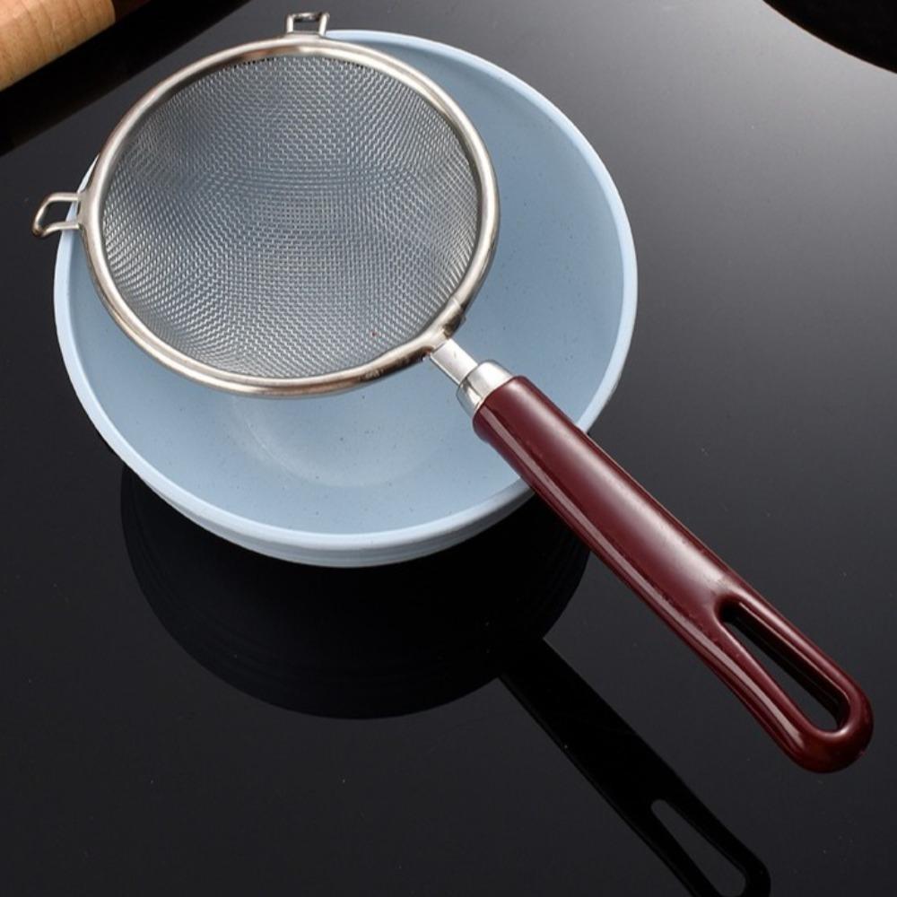 8.5cm 10cm Matcha Sifter Stainless Steel Fine Mesh Strainer New Food Sifters for Kitchen