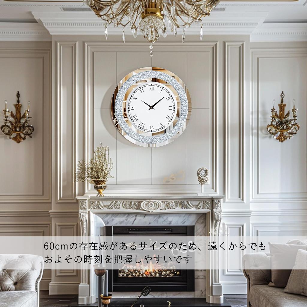 Artloge Wanduhr Stilvolle Wohnzimmer-Wanddekoration Innenuhr Badezimmer Modern Skandinavisch Großes Einweihungsgeschenk Stilles Zifferblatt Analog Dekoration