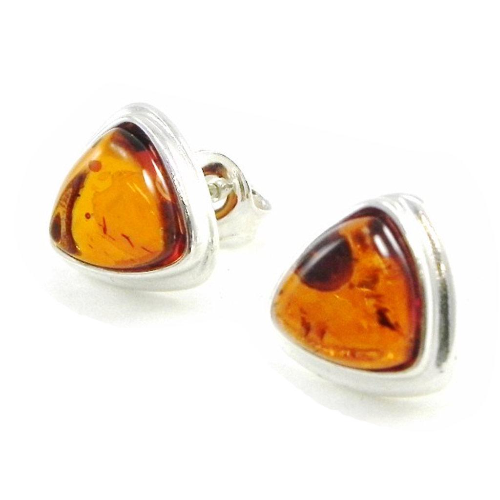 Les Trésors De Lily [I8956] - Amber 'Inspiration' Silver Earrings