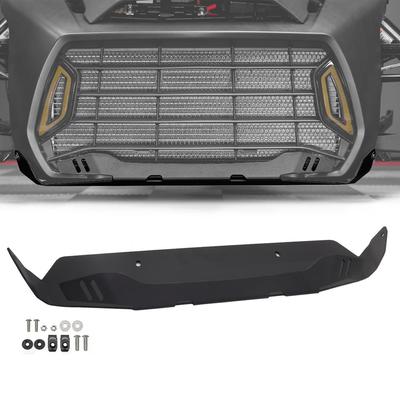 Front Radiator Protector Plate Lower Bumper Lip Skid Plate Aluminum Compatible For Can Am Ryker 600 900 Sport Rally All Models
