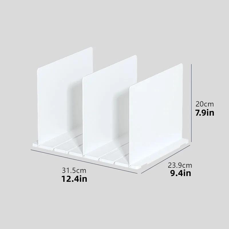 

Purse Organizer for Closet,Adjustable Shelf Divider,Organizers for Closet Bookshelf Separator Dividers in Bedroom, Office