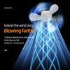 Ceiling Fan Portable Camping Tent Ceiling Canopy Fan 8000mah Rechargeable Wireless Fan Air Circulators with Remote Control Light