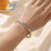 Elegant Cloisonne Open Bangle Zinc Alloy Drip Oil Enamel Bracelet Colorful Metal Retro Court Floral Cuff Traditional Crafts