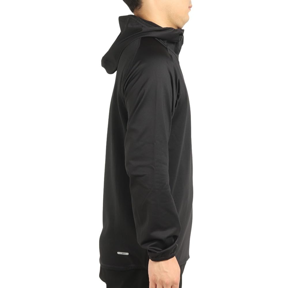 Asics Training Wear ACTIBREEZE Jacquard Stretch Knit Hoodie 2031D328 Fleece-Lined Men's