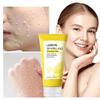 Citronový exfoliační gel, jemné hloubkové čištění pro obličej, zanechává pleť hladkou.