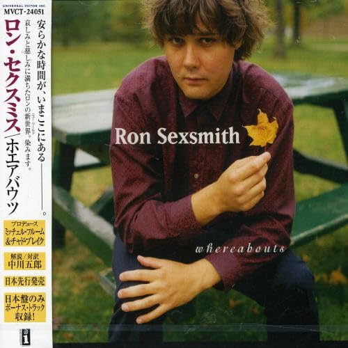 

CD RON SEXSMITH - Whereabouts MVCT24051 Interscope Reco 1999 Japan Obi Rock Used