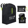 Baby Stroller Travel Bag With Shoulder Belt Pram Universal Dust Bag Organizer Kindergarten Carts Accessories Walker Cribs Bags