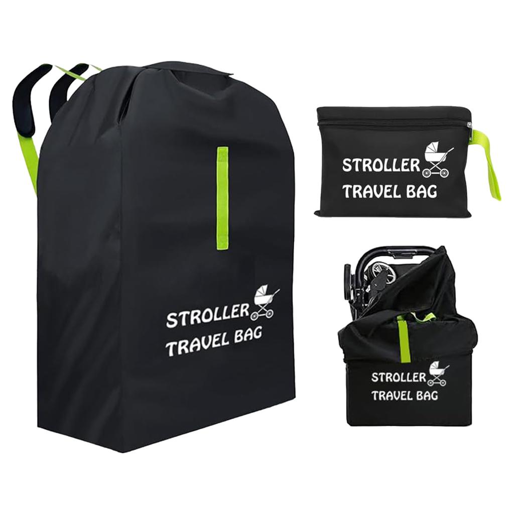 Baby Stroller Travel Bag With Shoulder Belt Pram Universal Dust Bag Organizer Kindergarten Carts Accessories Walker Cribs Bags