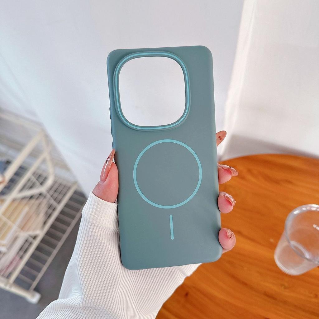 For VIVO IQOO Z10 Turbo Plus Case Simple Soft Gauze Magnetic PC Skin-friendly Anti-drop Cover For VIVO IQOO Z10 Turbo Pro Funda