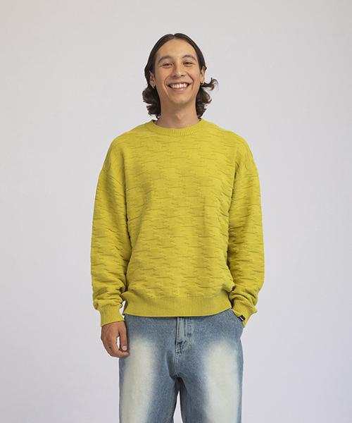 WKNDRS Puzzle Sweater (Yellow)