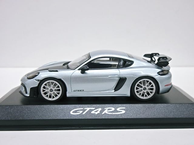 Porsche Custom Scale Porsche 718 Cayman GT4 RS 2023 1/43 (Silver)
