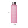 [.co.jp Exclusive] Wahei Freiz Time Marker Water Bottle with Graduated Markers, 560ml, Pink, Perfect for Water Bottles, Sports Bottles, BPA-Free, Unbr