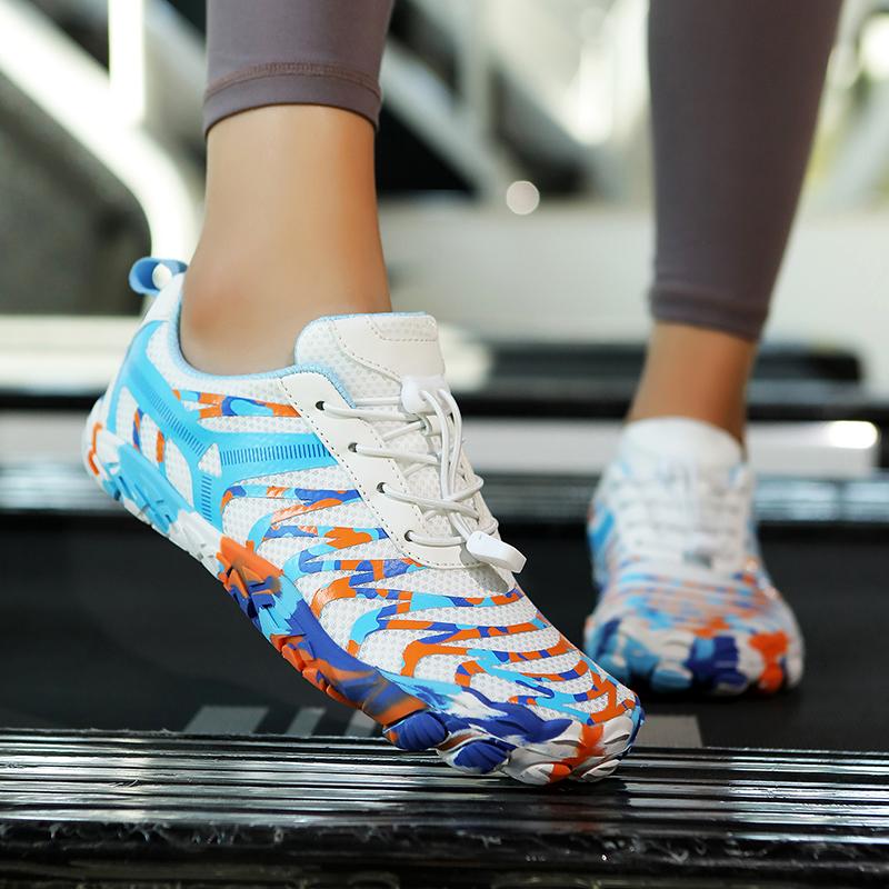 Soft Sole Gym Training Shoes for Men Women Lightweight Breathable Casual Sneakers Non-slip Comfort Gym Trainers