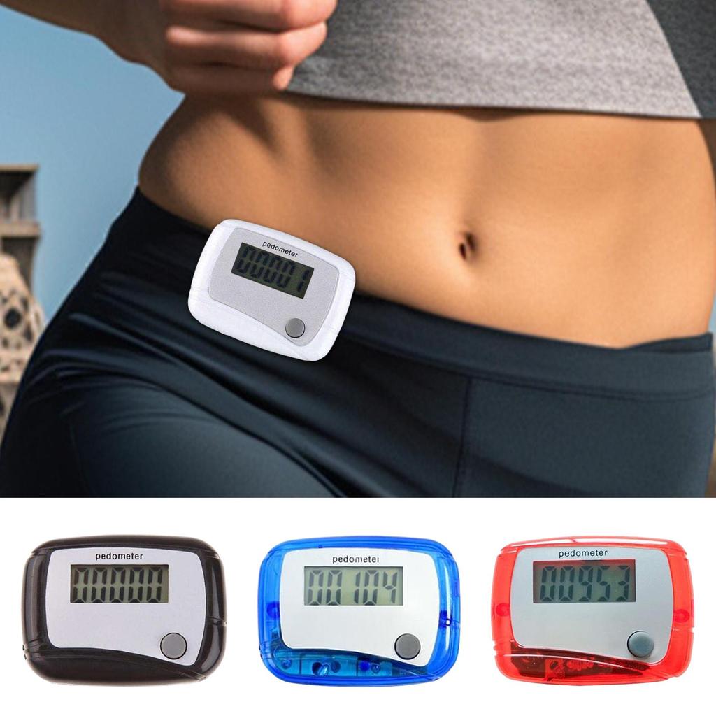 Daily Target Monitor Calorie Counter Mile Counting For Walking Digital LCD Pedometer For Senior Travel Hiking Outdoor Swimming