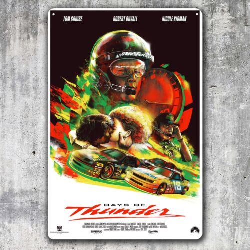 Days Of Thunder Tom Cruise Movie Metal Poster Tin Sign xcmAluminum 20x30cm(7.8x11.8inch)
