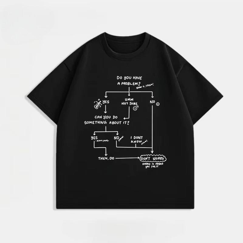 American High Street T-shirt Heavy Pure Cotton Men's and Women's Same Versatile Niche Summer Autumn and winter innerwear