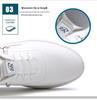 Men's Versatile Lightweight White Leather Slip-On Casual Shoes - Summer 2025 Collection