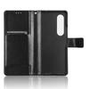For Samsung Galaxy Z Fold 7 6 5 & 4 & Fold 3 Crazy Horse Pattern Wallet Leather Flip Card Slot Cover Case with Pen Slot