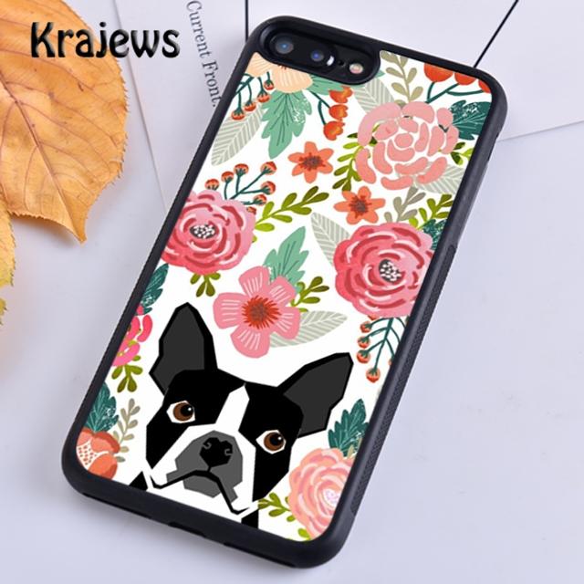 Krajews Cute Boxer Dog Puppy TPU For iPhone 17 Air 16 Phone Case Cover 15 14 plus 12 pro max coque Shell Fundas