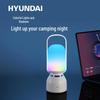 Hyundai Portable Outdoor Bluetooth Speaker with Ambient Light CN plug (adapter included)