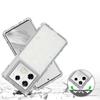 Clear Phone Case for Infinix Note 40 Pro 4G/5G/Note 40 Pro+ Precise Cutouts Acrylic TPU Cover with Laser-printed Film